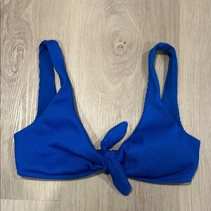 New Hollister Blue Bikini Top